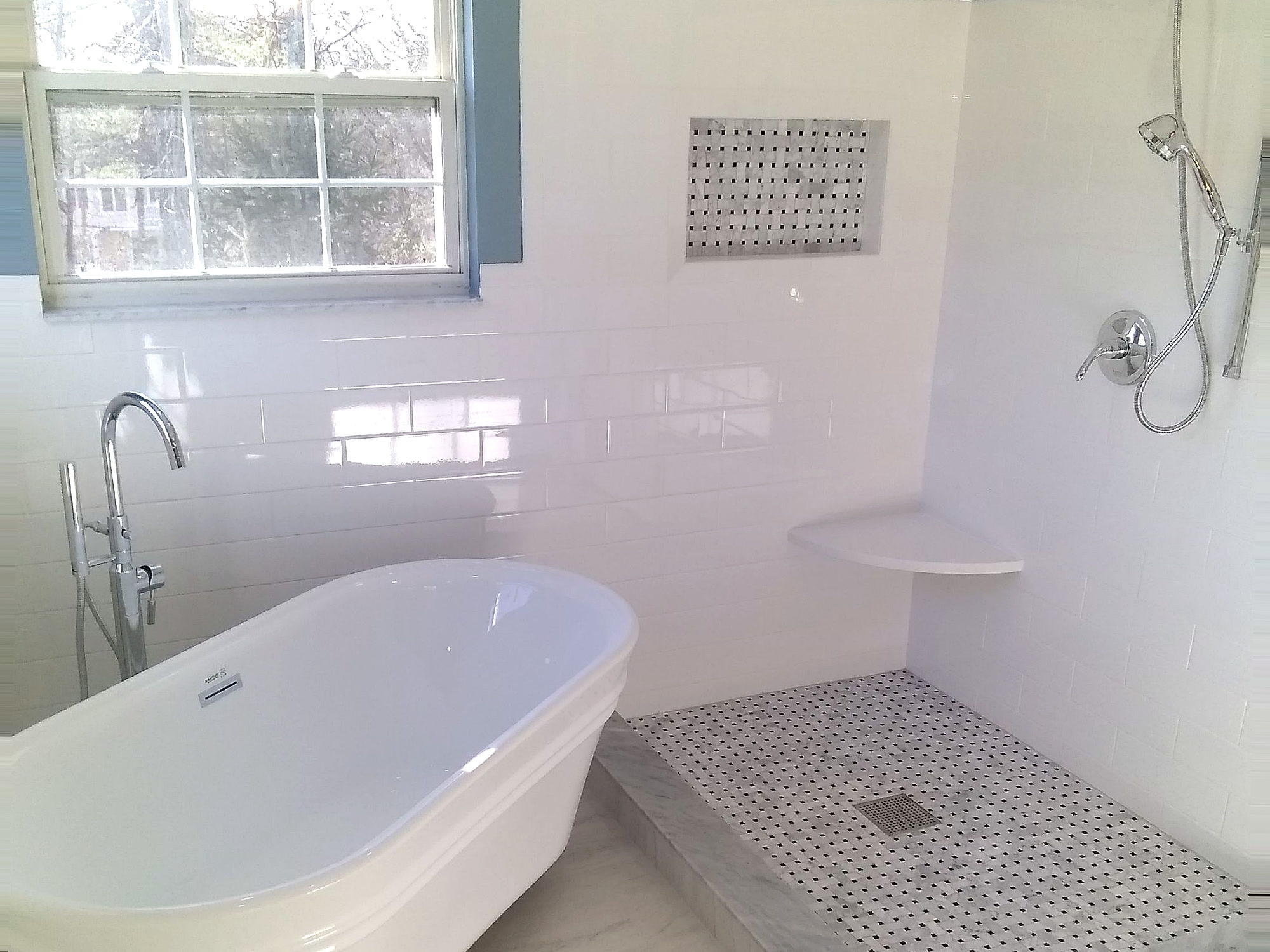Finished bath turn